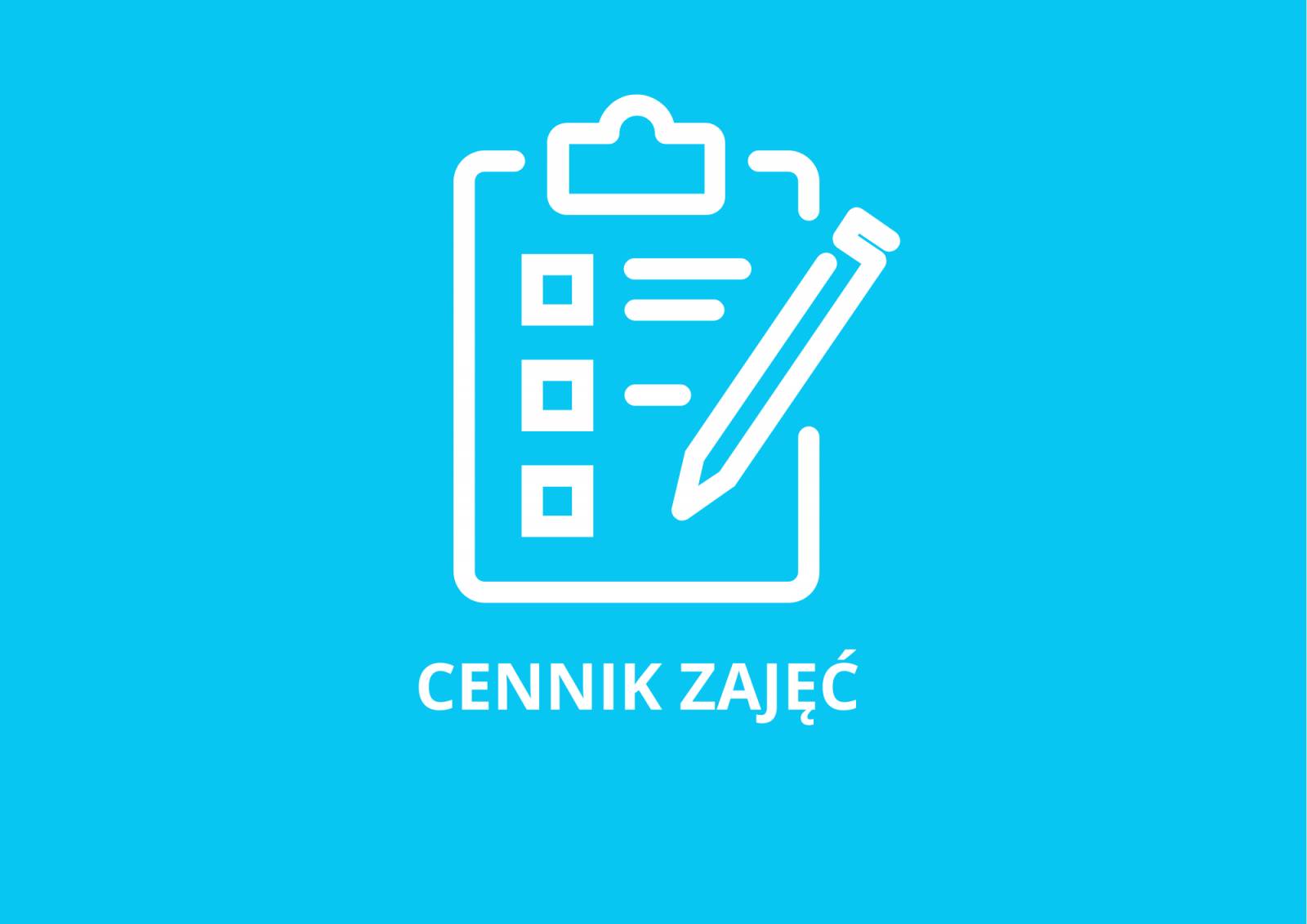 Cennik zajęć