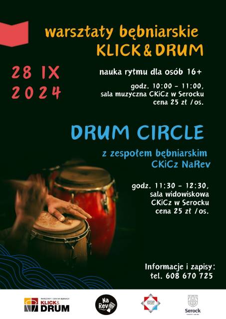 Warsztaty bębniarskie i Drum circle