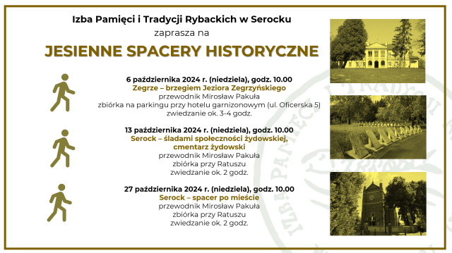 Jesienny Spacer Historyczny - Zegrze - brzegiem Jeziora Zegrzyńskiego