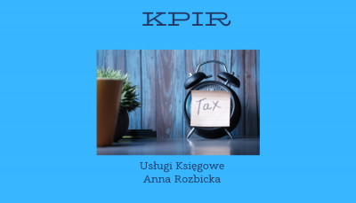 Usługi Księgowe „KPiR” Anna Rozbicka