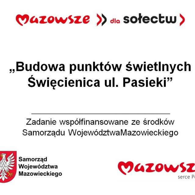 Mazowieckie Instrumenty Aktywizacji Sołectw MAZOWSZE 2023