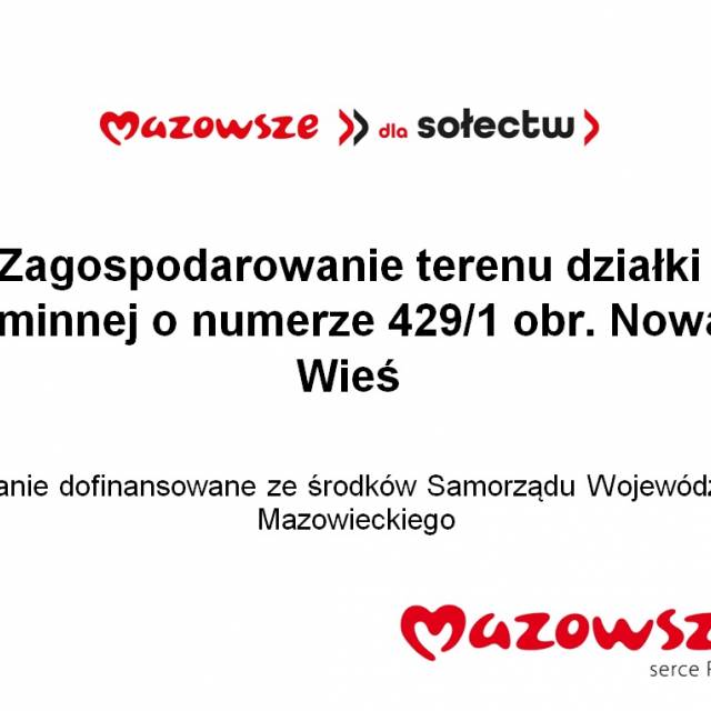 Mazowieckie Instrumenty Aktywizacji Sołectw MAZOWSZE 2023