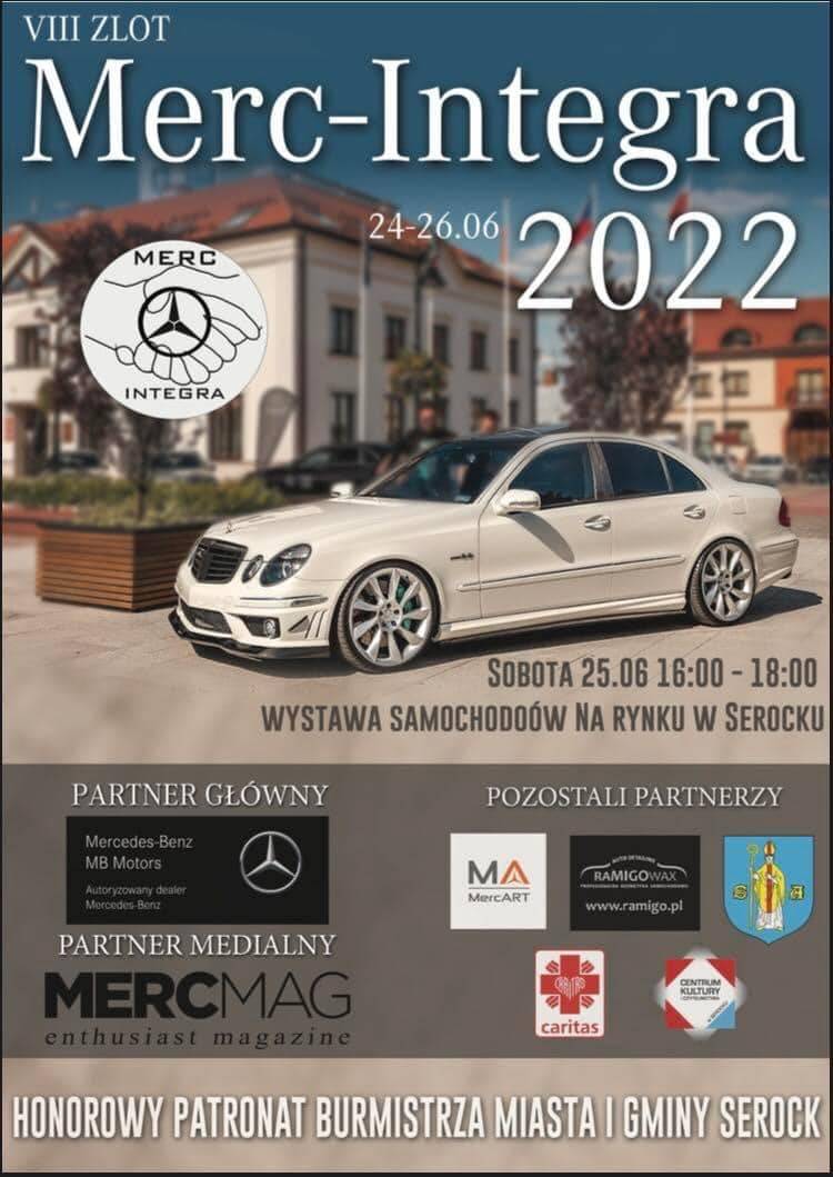 VIII Mazowiecki Zlot Samochodów marki Mercedes Benz MERC-INTEGRA 2022