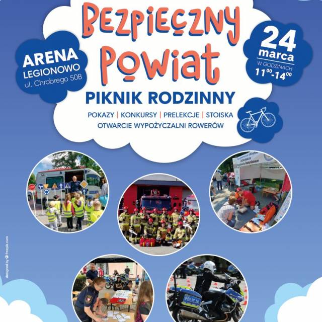 Piknik rodzinny "Bezpieczny Powiat"