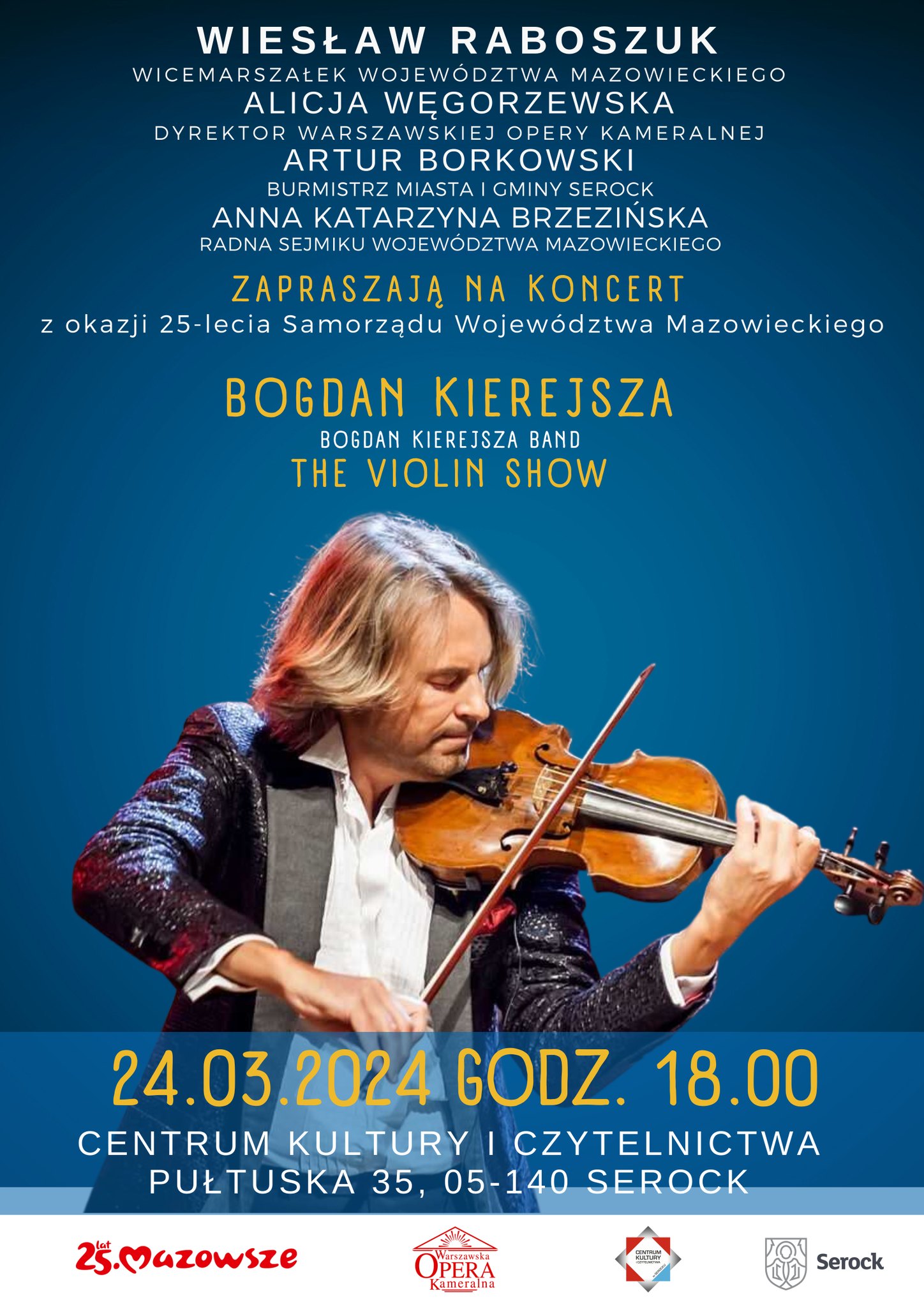 Koncert "Bogdan Kierejsza - The Violin Show"