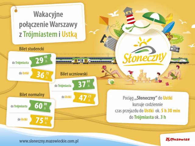 Rusza pociąg Słoneczny