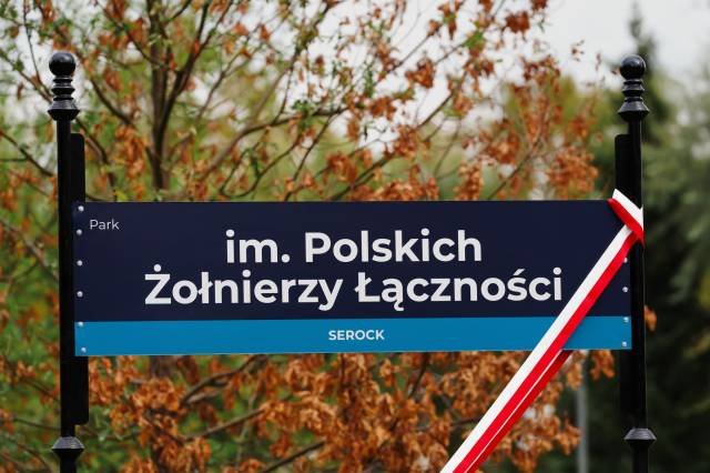 Park Polskich Żołnierzy Łączności w Serocku