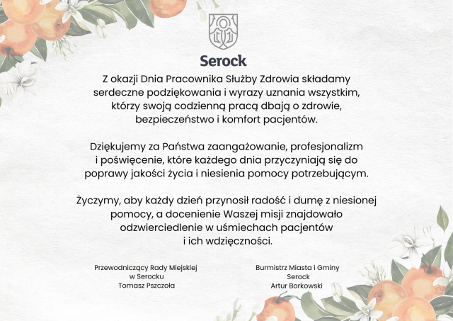 Dzień Pracownika Służby Zdrowia