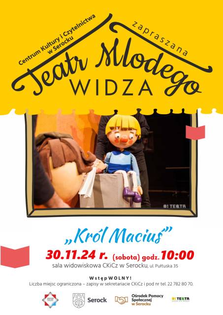 Teatr Młodego Widza - Król Maciuś Pierwszy