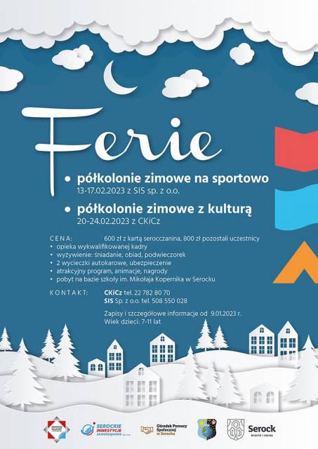 Oferta na półkolonie zimowe 