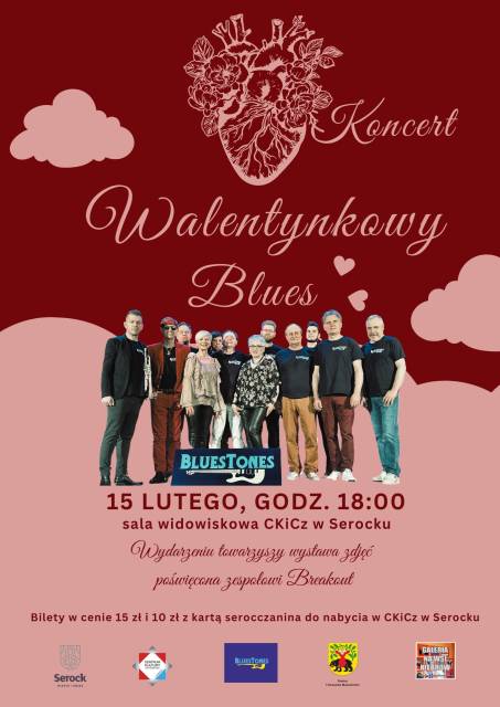 Koncert Walentynkowy Blues