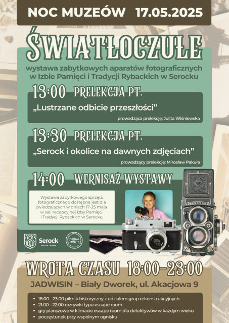 NOC MUZEÓW W MIEŚCIE I GMINIE SEROCK