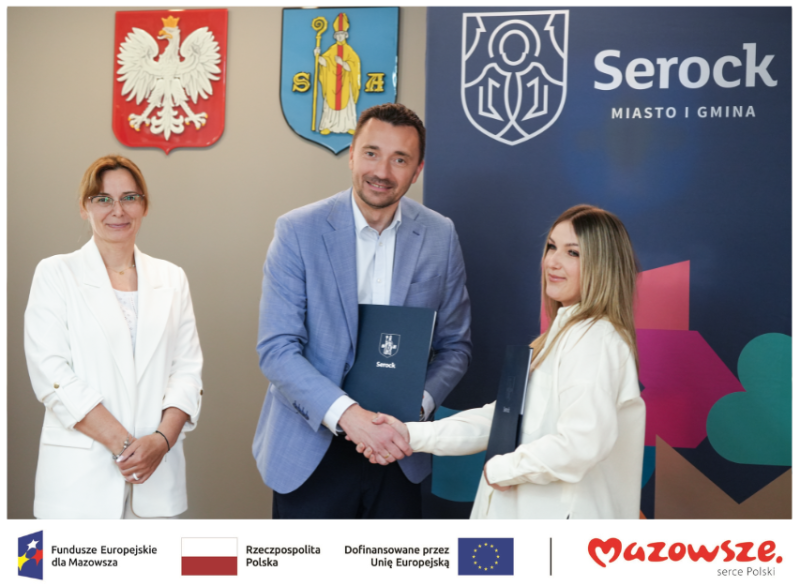 Podpisanie umowy na realizację odcinka ścieżki rowerowej 