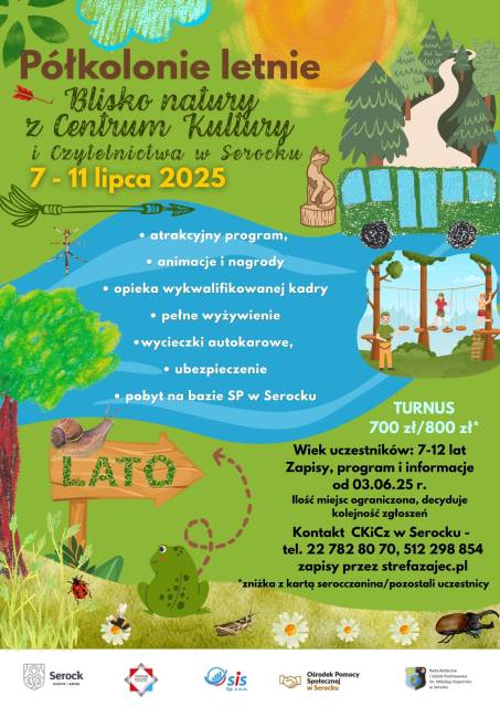 Blisko natury z Centrum Kultury i Czytelnictwa w Serocku