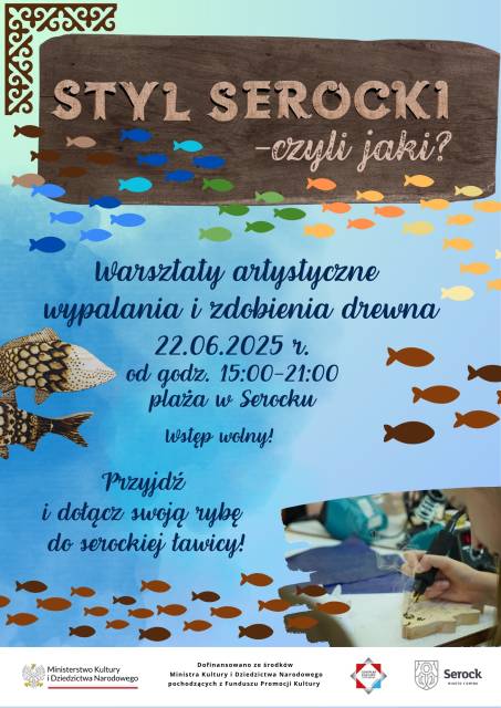 Styl Serocki – czyli jaki? Warsztaty artystyczne nad wodą