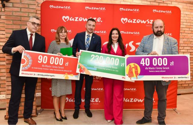 Nowe umowy, nowe możliwości – Serock z dofinansowaniem na seniorów, straż i drogi