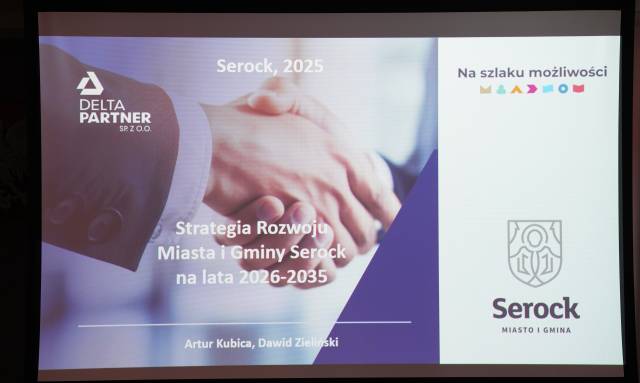 Wspólnie porozmawiamy o Strategii Rozwoju Miasta i Gminy Serock na lata 2026–2035!