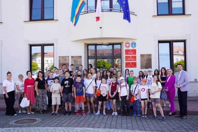 Wizyta młodzieży z Dzierżoniowa 