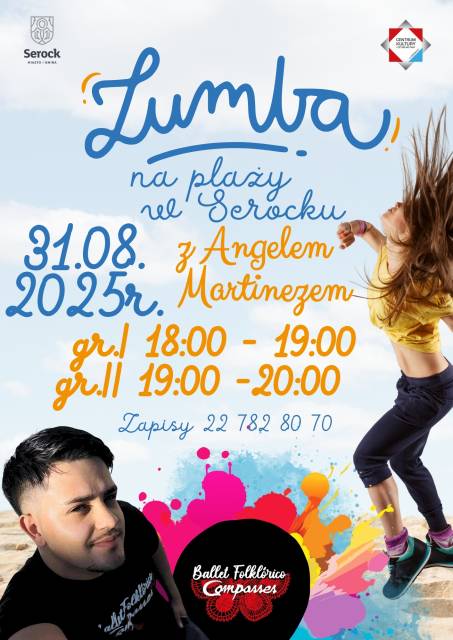 Zumba na plaży z Angelem Martinezem
