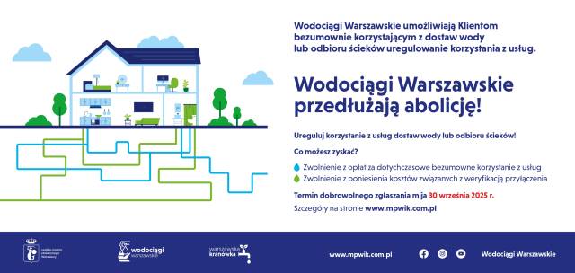 Skorzystaj z abolicji – zalegalizuj wodę i ścieki do końca września