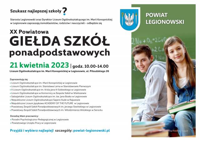 XX Powiatowa Giełda Szkół Ponadpodstawowych