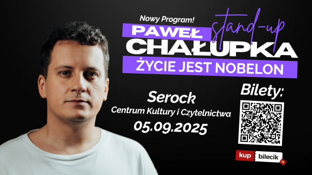 Paweł Chałupka: Życie jest nobelon - nowy program stand-up!