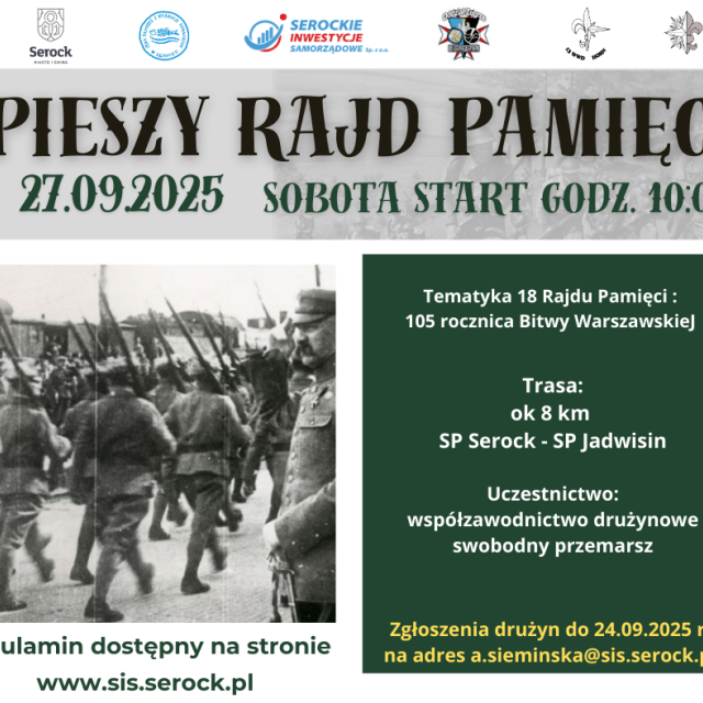 18 Pieszy Wrześniowy Rajd Pamięci