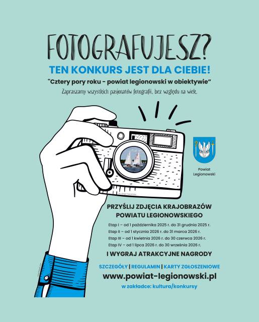 Konkurs fotograficzny „Cztery pory roku – Powiat Legionowski w obiektywie”