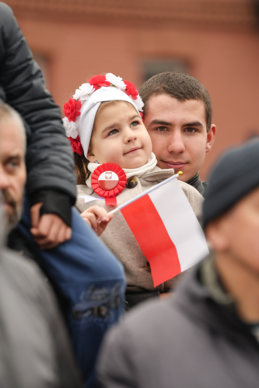 Serock w biało-czerwonych barwach