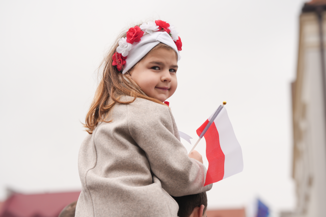 Serock w biało-czerwonych barwach