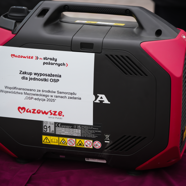 Zakup wyposażenia dla jednostki OSP