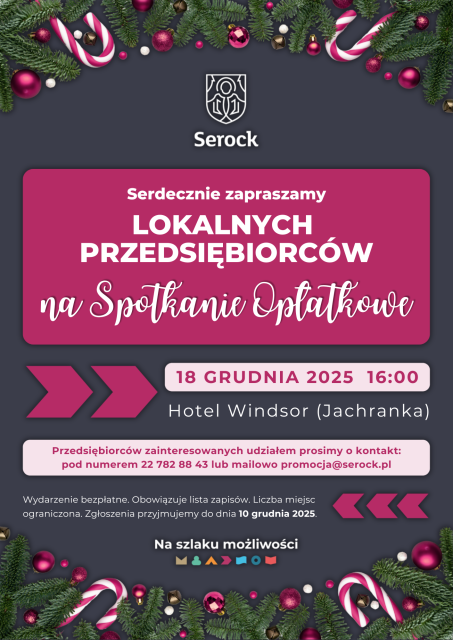 Spotkanie Opłatkowe dla lokalnych przedsiębiorców