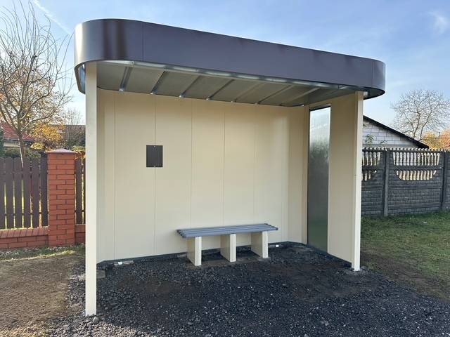 Kolejne wiaty przystankowe na terenie gminy Serock