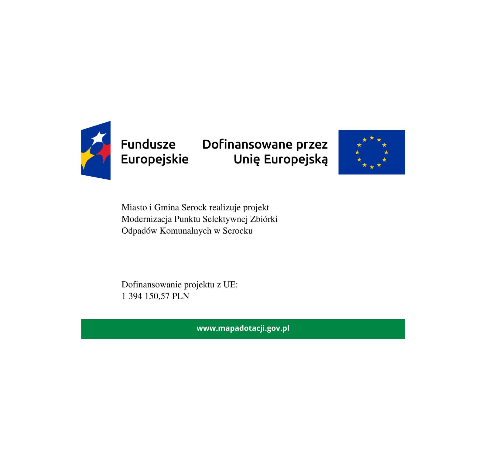 Modernizacja Punktu Selektywnej Zbiórki Odpadów Komunalnych w Serocku