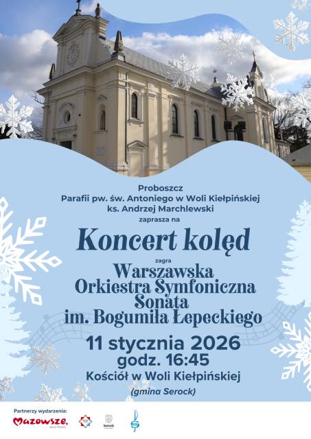 Koncert Kolęd w Kościele w Woli Kiełpińskiej