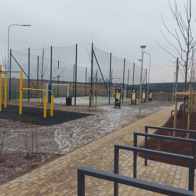 Zagospodarowanie terenu publicznego w Ludwinowie Dębskim