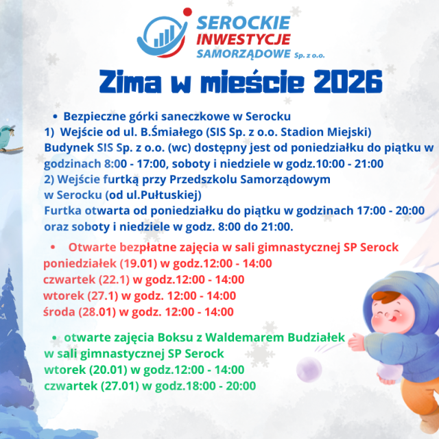 Zima w mieście z SIS