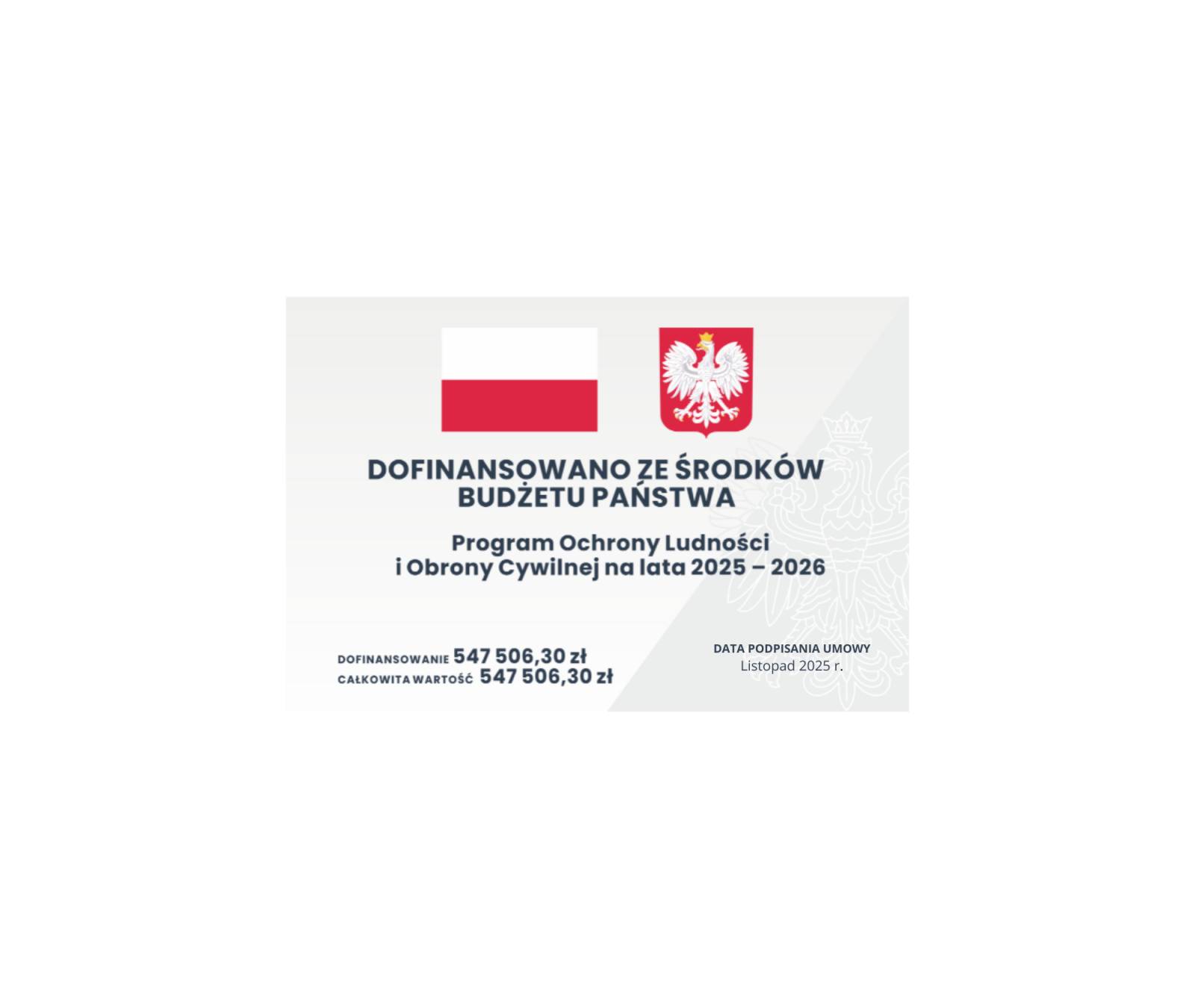 Zabezpieczenie logistyczne oraz zapewnienie dostawy wody na terenie Miasta i Gminy Serock oraz umiejętność przetrwania w sytuacjach kryzysowych 