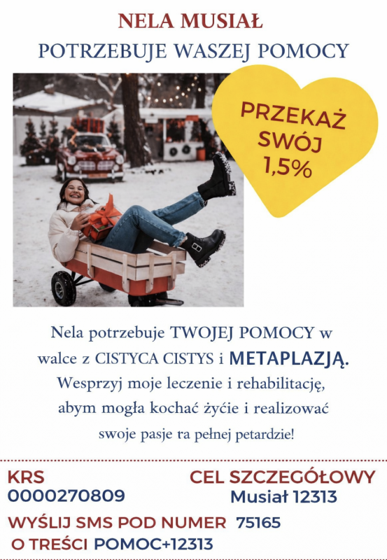 Pomagaj lokalnie – przekaż 1,5% swojego podatku!