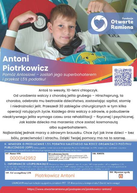 Pomagaj lokalnie – przekaż 1,5% swojego podatku!