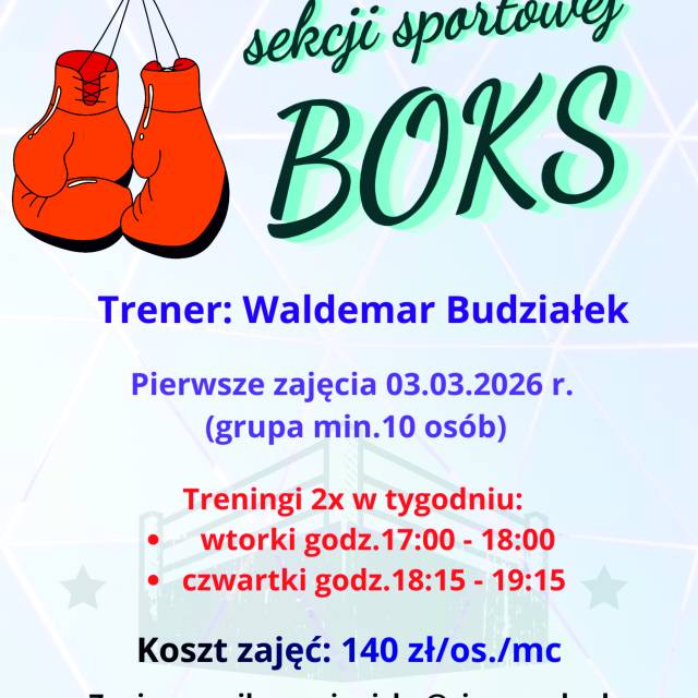 Boks Grupa Sportowa