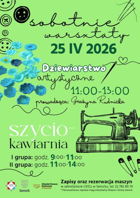 SOBOTNIE WARSZTATY
