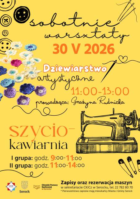 SOBOTNIE WARSZTATY