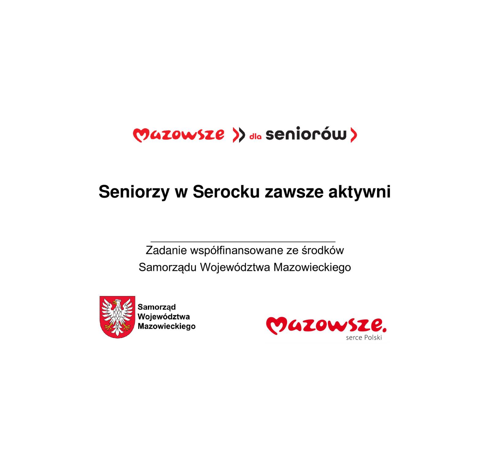 Seniorzy w Serocku zawsze aktywni 