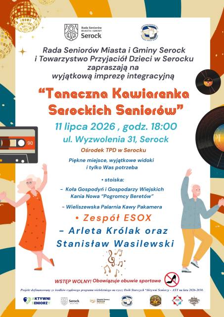 Taneczna Kawiarenka Serockich Seniorów
