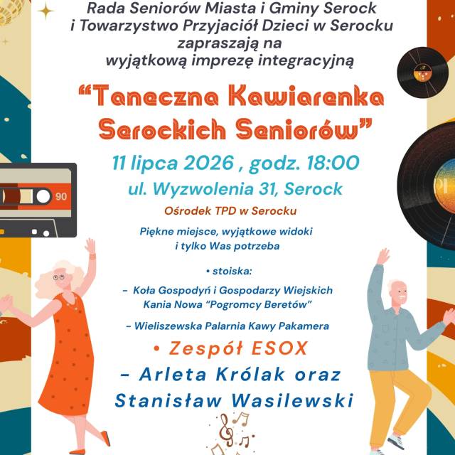 Taneczna Kawiarenka Serockich Seniorów