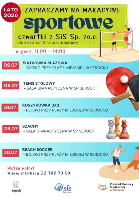 Wakacyjne sportowe czwartki