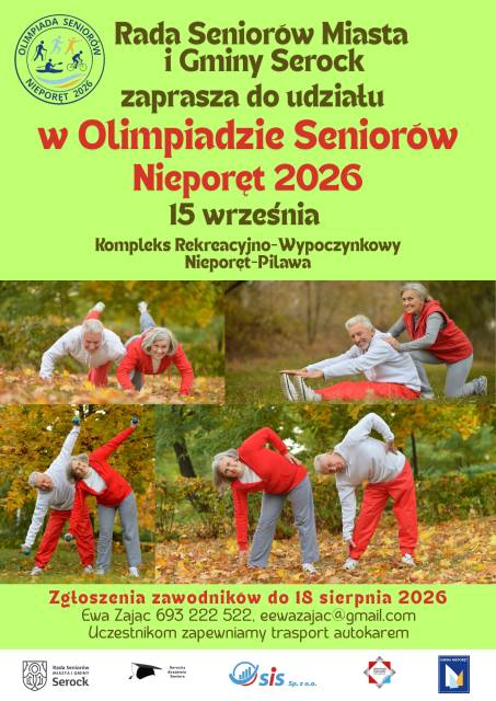 Olimpiada Seniorów Nieporęt 2026