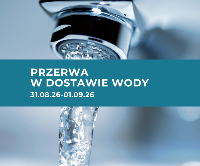 Przerwy w dostawie wody w Skubiance i Jachrance (31.08.26-01.09.26)