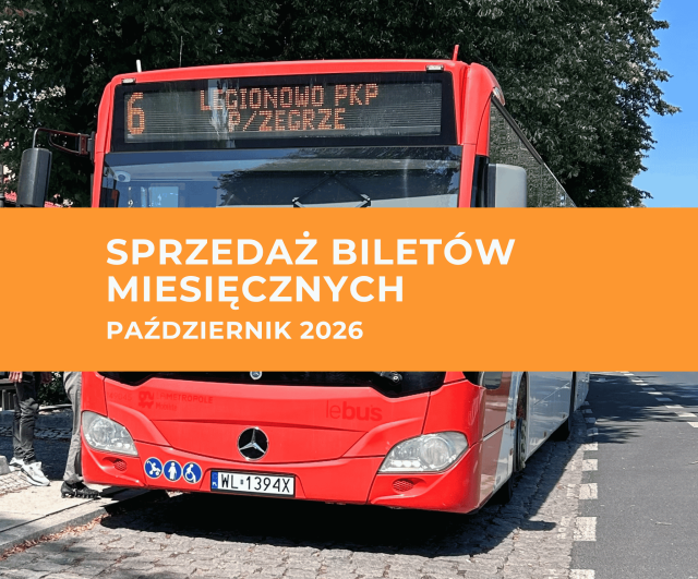 Sprzedaż biletów: PAŹDZIERNIK 2026